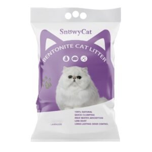 SnowyCat Bentonite Cat Litter Lavender 25L