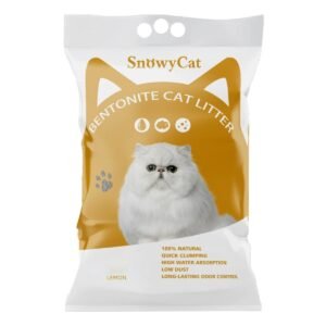 SnowyCat Bentonite Cat Litter Lemon 10L