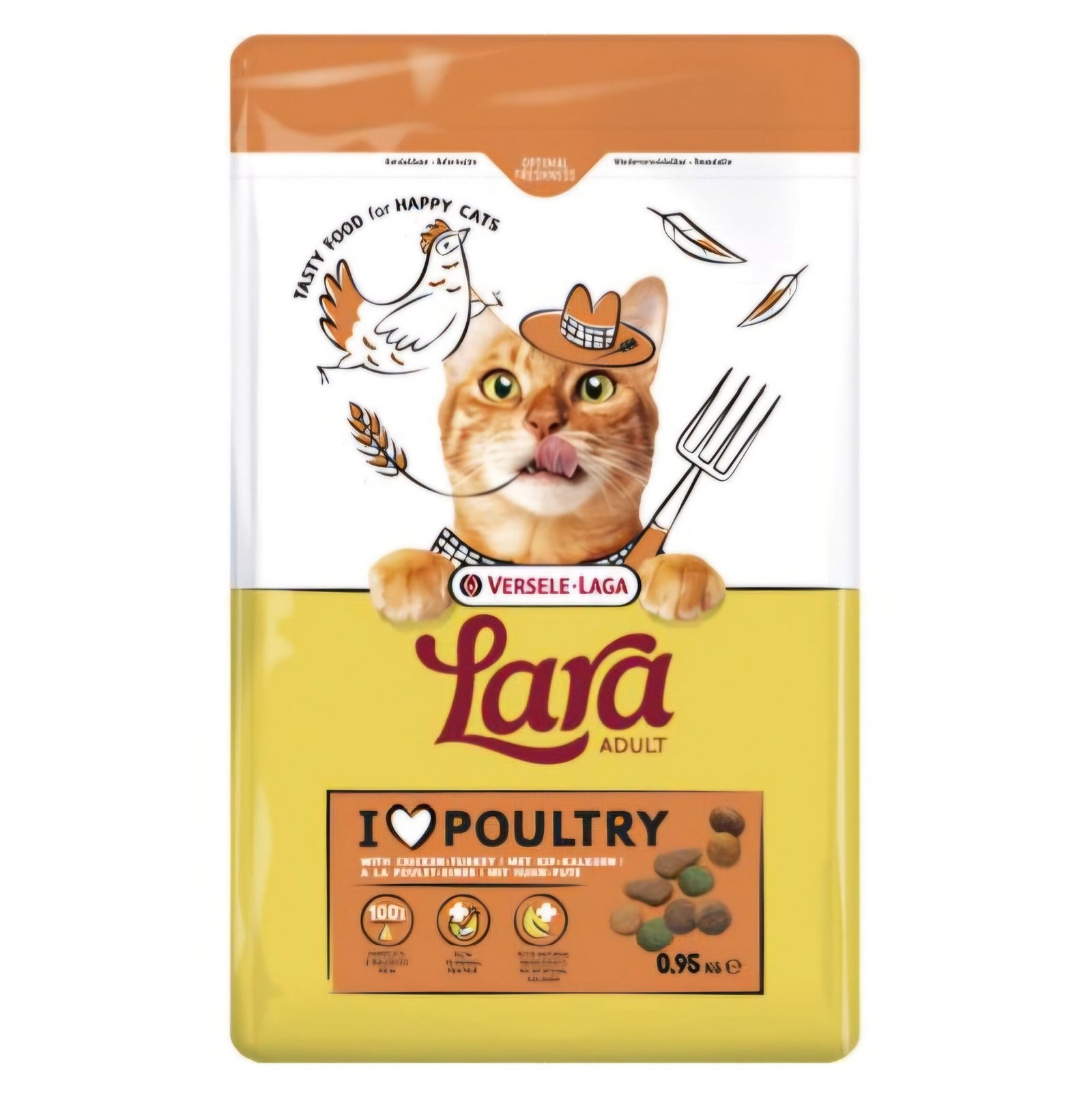 Versele-Laga Lara Adult Cat Food with Poultry 950gm