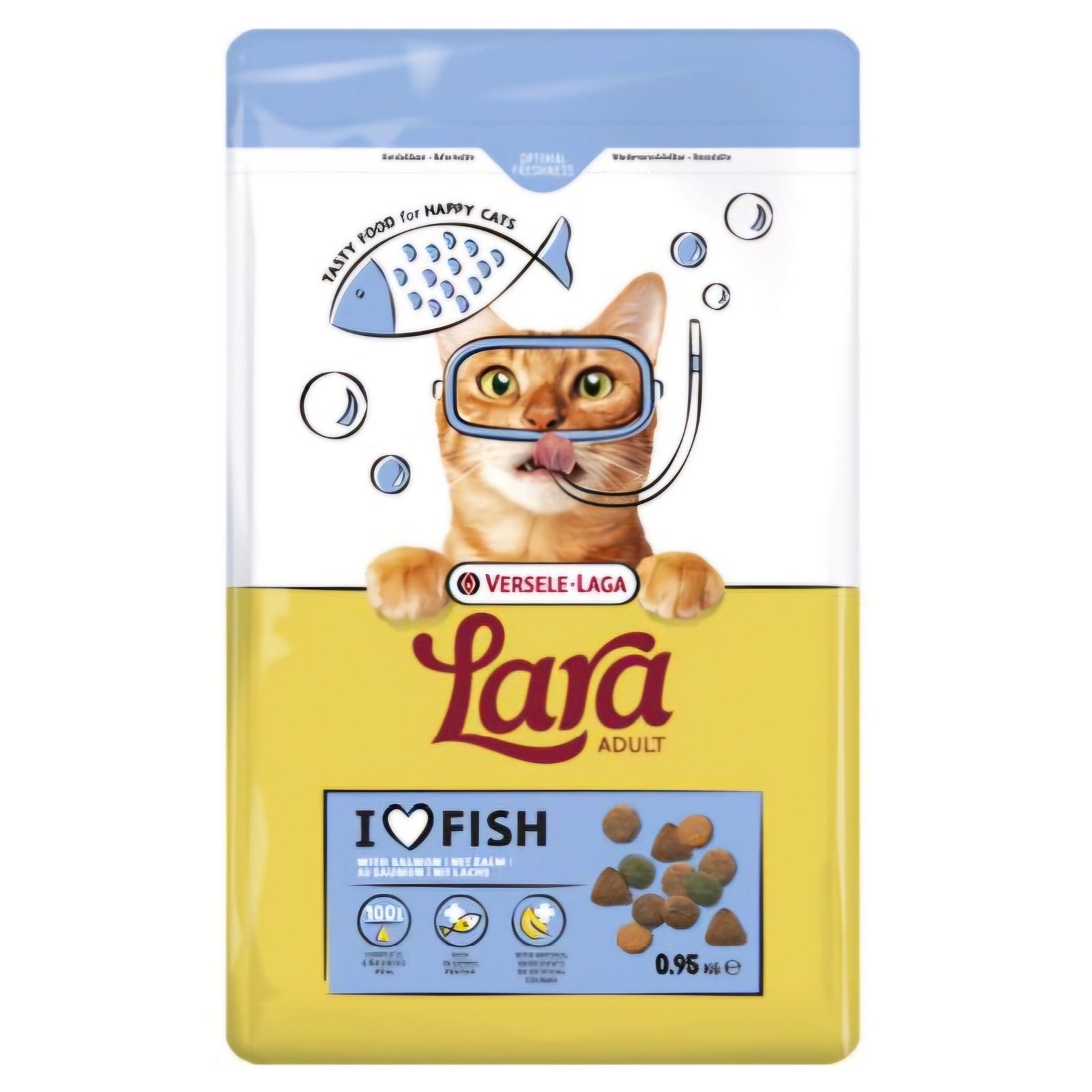 Versele-Laga Lara Adult Cat Food with Fish 950gm