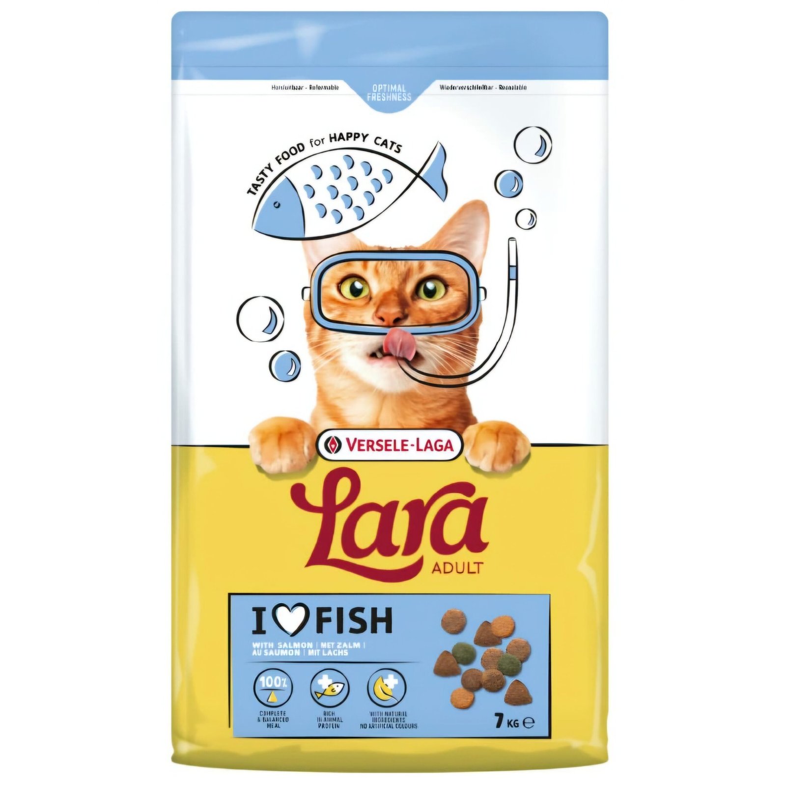 Versele-Laga Lara Adult Cat Food with Fish 7KG