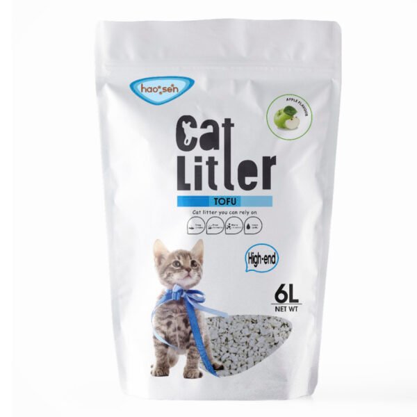 Haosen Super Premium Tofu Cat Litter Apple 6L