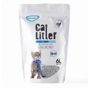 Haosen Super Premium Tofu Cat Litter Lavender 6L