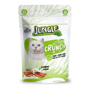 Jungle Crunch Dry Treat Hair & Skin Care with Chicken 60gm