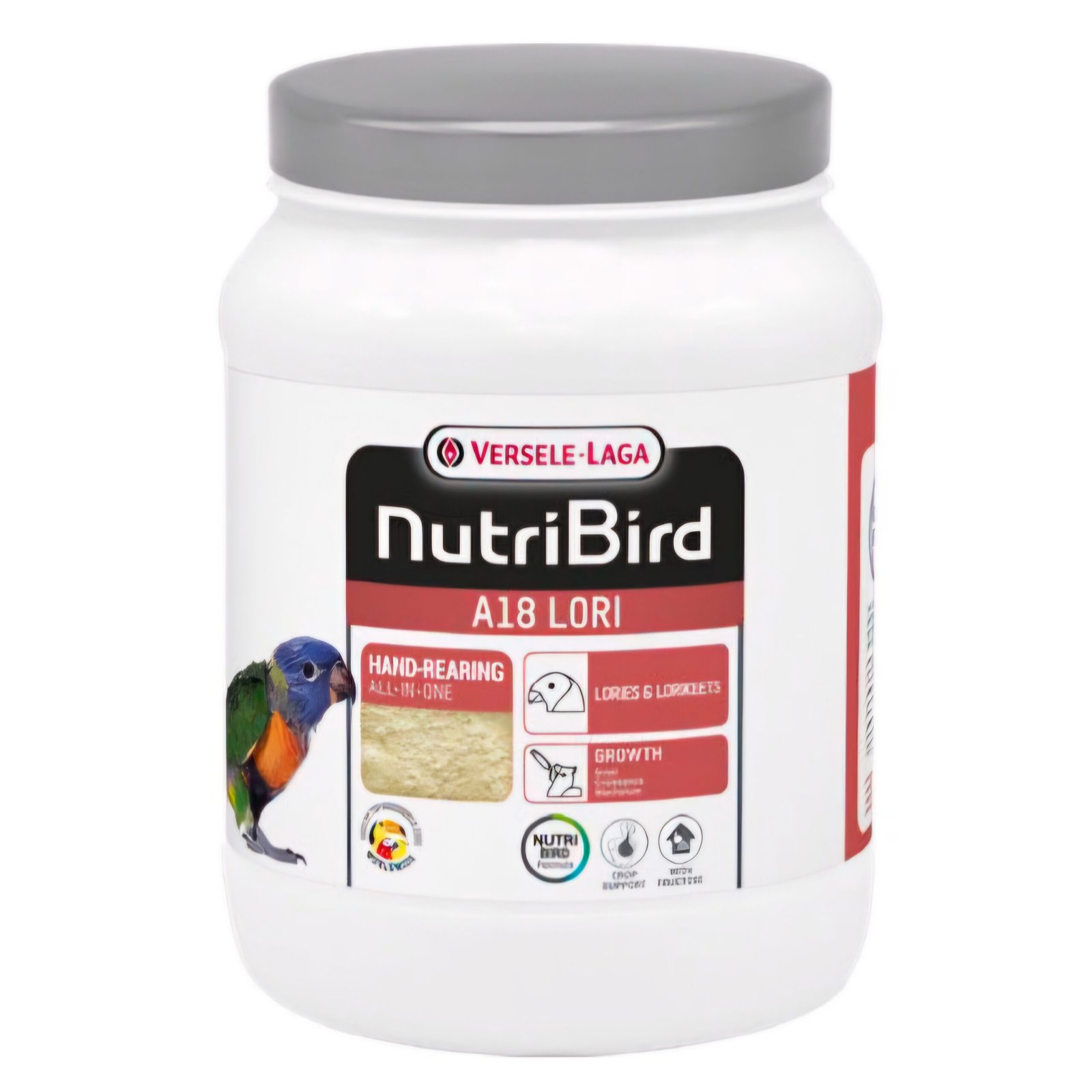 Versele-Laga NutriBird A18 Lori Handfeeding Formula for Baby Birds 800gm