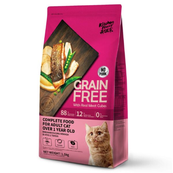 Kitchen Flavour Grain Free Complete Adult Cat Food 1.5KG