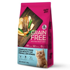 Kitchen Flavour Grain Free Beauty All Life Stage Cat Food 8KG