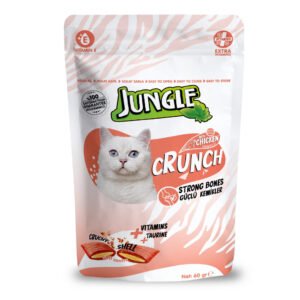 Jungle Crunch Dry Treat Strong Bones with Chicken & Cheese 60gm