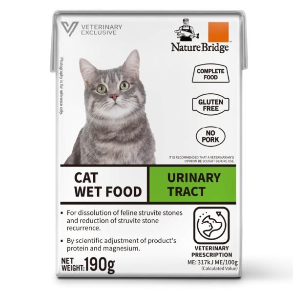 Nature Bridge Veterinary Exclusive Wet Food for Urinary Tract 190gm