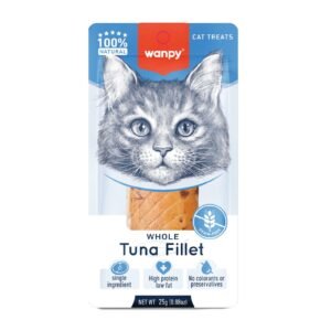 Wanpy Pure Tuna Fillet Treat for Cats 25gm