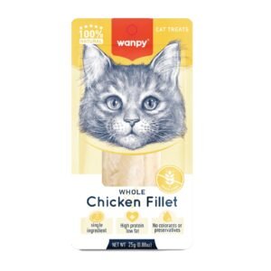 Wanpy Pure Chicken Fillet Treat for Cats 25gm