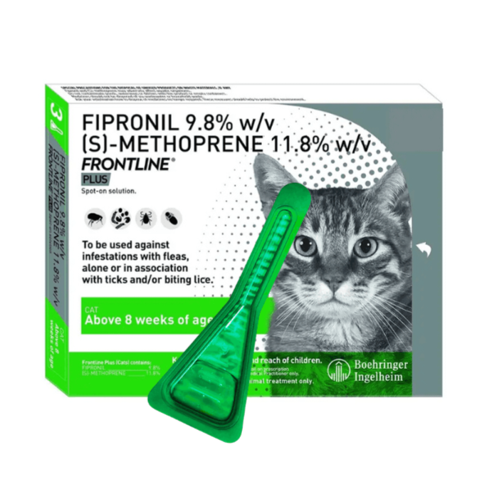 Frontline Plus Flea & Tick Spot On for Cats