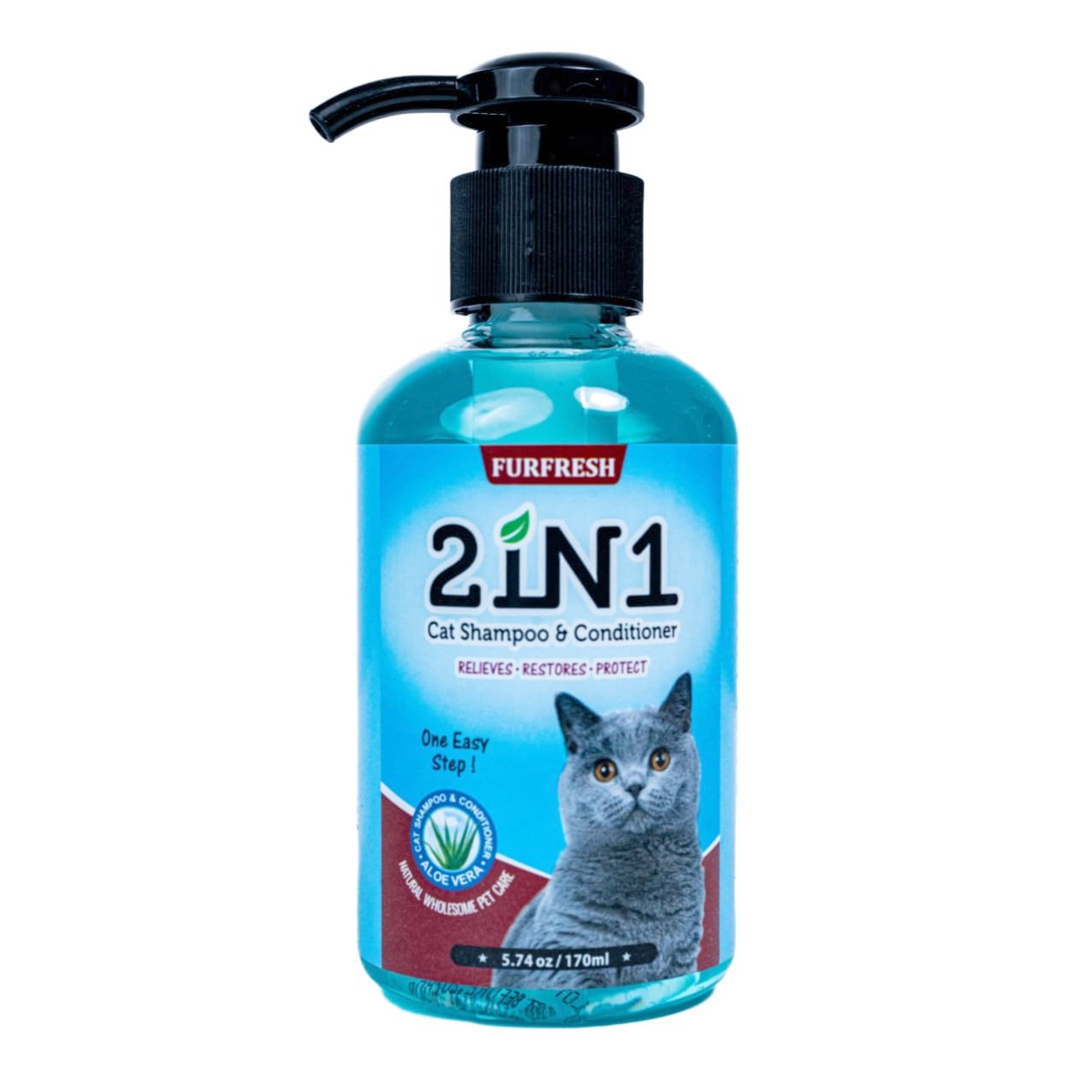 Furfresh 2in1 Cat Shampoo and Conditioner 170ml