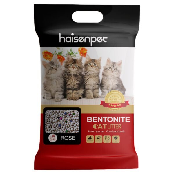 Haisenpet Bentonite Cat Litter Rose 10L