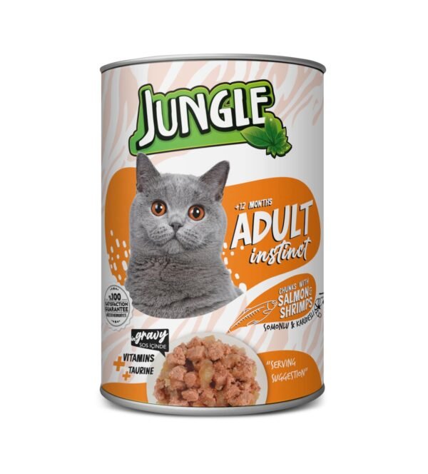 Jungle Can Salmon & Shrimp 400gm