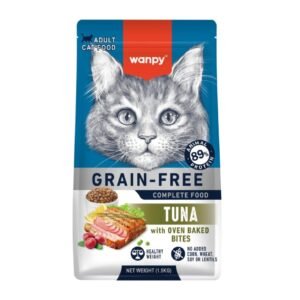 Wanpy Grain Free Adult Dry Cat Food Tuna 1.5KG