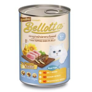 Bellotta Can Real Tuna Topping Saba in Jelly 400gm