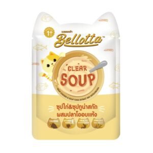 Bellotta Clear Soup Tuna & Chicken Extract Mix Katsuobushi 40gm