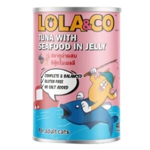 Lola & Co Premium Can Tuna with Seafood in Jelly 400gm