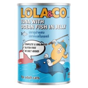 Lola & Co Premium Can Tuna with Ocean Fish in Jelly 400gm