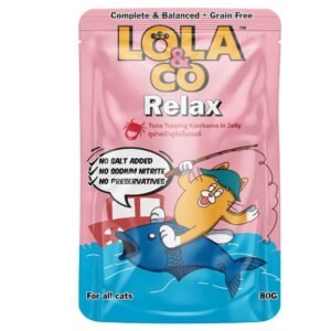 Lola & Co Relax Pouch Tuna Topping Kanikama in Jelly 80gm