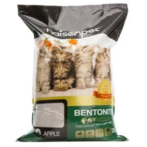 Haisenpet Bentonite Cat Litter Apple 25L