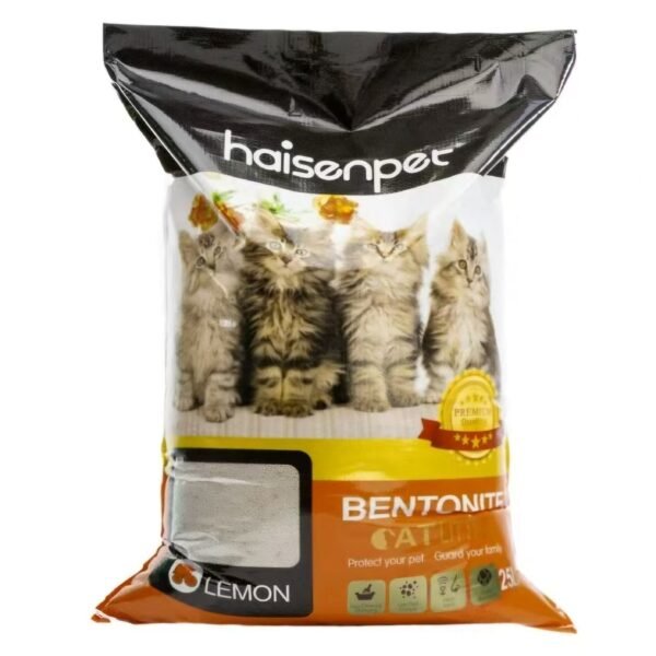 Haisenpet Bentonite Cat Litter Lemon 25L