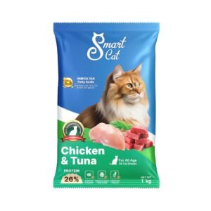 Smart Cat Dry Cat Food Chicken & Tuna 1KG (Kittens & Adult Cats)