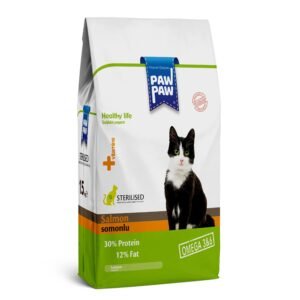 Paw Paw Adult Dry Cat Food Salmon 1.5 KG