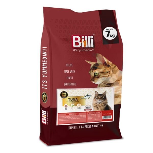 Billi Adult Cat Food Real Tuna 7KG